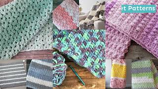 77 Free Chunky Crochet Blanket Patterns Bulky Yarn Projects [upl. by Daryle92]