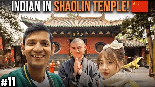 Visiting The Real Shaolin Temple in China 🇨🇳  Indian in China [upl. by Pickford]