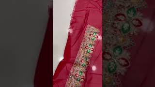 ARHAM PURE GEORGETTE BANDHANI SAREE [upl. by Dremann]