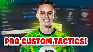 MY PRO CUSTOM TACTICS IN FIFA 23 [upl. by Hairahcaz]