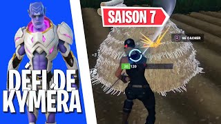 DETRUIRE DES CACHETTES  DEFI EPIQUE DE KYMERA SEMAINE 4 sur FORTNITE SAISON 7 CHAPITRE 2 [upl. by Vitkun]