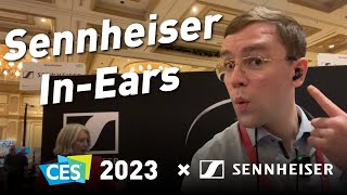 CES 2023 Sennheiser InEar Kopfhörer für 850 Euro  Hörgerät in MODERN [upl. by Alicsirp]