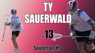 Ty Sauerwald LAX PreSeason Highlights 2024 [upl. by Silvio]