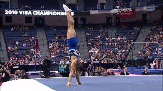 Danell Leyva  Floor Exercise  2010 Visa Championships  Men  Day 2 [upl. by Adal614]