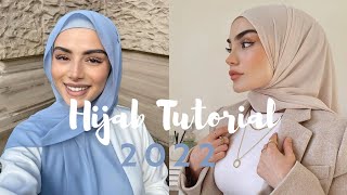 Hijab Tutorial 2022 🧕 New hijab styling [upl. by Eblehs861]