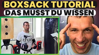 Basics am Boxsack mit Eric Gold [upl. by Harvard]