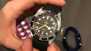 TUDOR HERITAGE BLACK BAY REVIEW ref 79220N  ETA Rose Logo [upl. by Ravaj]