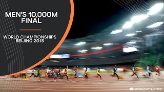 Mens 10000m Final  World Athletics Championships Beijing 2015 [upl. by Hu]