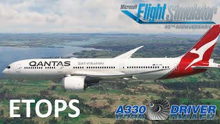 Updated Horizon Sim 7879  ETOPS Insights flying from Melbourne to Auckland  Real Airline Pilot [upl. by Agan689]