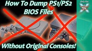 PCLinux How to Legally Obtain PS12 BIOS Files For Emulation Without An Original Console [upl. by Benioff]