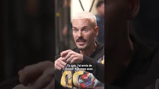 Matt Pokora quotJe suis hyper émotifquot [upl. by Cung126]