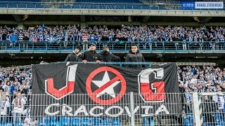 Nowa przyśpiewka kiboli Lecha quotHej kibicu zgoda święta rzeczquot 06032016 [upl. by Aemat]