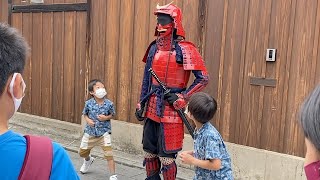 SAMURAI MANNEQUIN PRANK in JAPAN 9  Kawagoe Saitama [upl. by Llednohs]