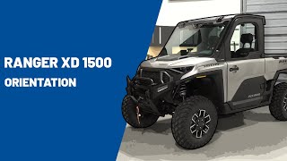 2024 RANGER XD 1500  Orientation  Polaris Off Road Vehicles [upl. by Hsetim]