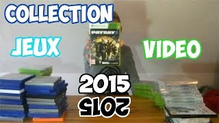 Toute ma Collection JEUX VIDEO 2015 [upl. by Kerge]