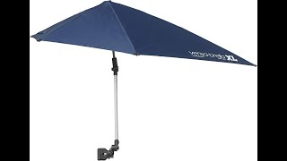 Amazon com Customer reviews Sport Brella Versa Brella XL Midnight Blue All Position Umbrella wit [upl. by Culberson474]