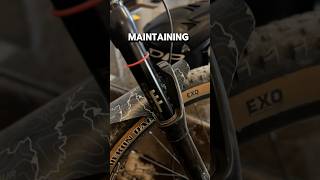 Tips to maintain bicycle suspension🔥 cycling [upl. by Eltsyrc]