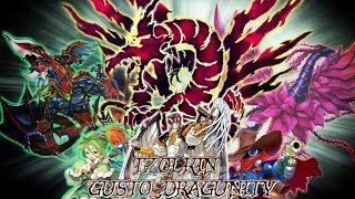 YGOPro Duels  Tzolkin Gusto Dragunity OTK January 2015 TCG Banned list [upl. by Enaywd979]