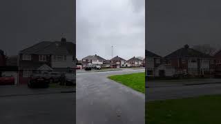 Walsall England view of ukshortvideo 🏠🏠🚗🚗 [upl. by Yltnerb]