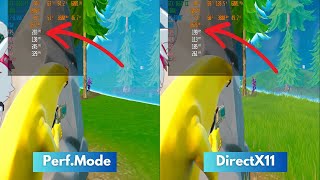 GTX 1660TI  Performance mode vs DirectX 11  What should you use  Fortnite Reload  OG [upl. by Mun]