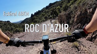 Roc DAzur rando Estérel 48 KM [upl. by Ellinnet]