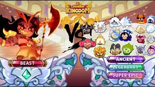 Burning Spice Cookie VS All Ancient Legendary amp Super Epic Cookies [upl. by Aicert733]