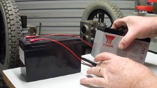 How to test a wheel chair motor 1 [upl. by Freeland653]