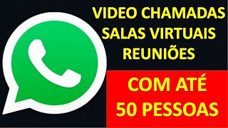 VIDEOCONFERÊNCIA PELO WHATSAPP  PASSO A PASSO [upl. by Evalyn]