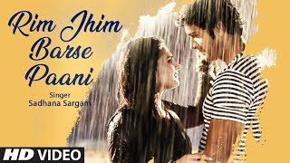 Rim Jhim Barse Paani Latest Video Song  Sadhana Sargam Feat Mrunal Jain Krishna Gokani [upl. by Cram]