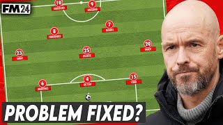 Man Uniteds NEW 352 TACTIC in football manager [upl. by Proud]