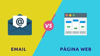 Cuáles son las diferencias entre email y página web  Tecnología [upl. by Mccord]