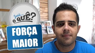 Rescisão Contratual por Força Maior 🦠  Juridioque [upl. by Anneliese]