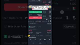 Liquidation in Crypto Trading 😭 Futures Trading Loss cryptotrading loss [upl. by Aerdnaid]