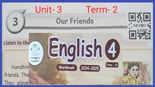 Our Friends CLASS4 UNIT 3 ENGLISH WORKBOOK ANSWERS TERM 2 [upl. by Buehrer850]