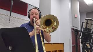 2024 25 TJEA All State Jazz Bass Trombone Etude 2 Ballad by Bobby Guess [upl. by Edsel]