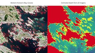 Fully automated satellitederived bathymetry [upl. by Woodhouse]