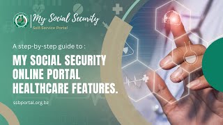 A stepbystep guide to My Social Security Online Portal Healthcare Features [upl. by Kamin673]