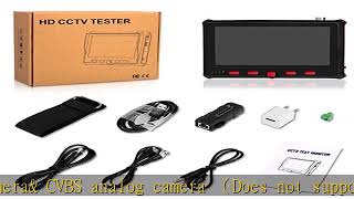 SGEF Wrist CCTV Tester HD 5MP Portable Camera Tester 5MP AHD CVBS Tester UTC OSD Control 43 Inch [upl. by Silvester]