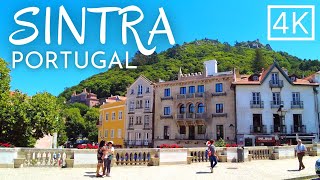 SINTRA Portugal Walking Tour 2023  Portugal 4K ASMR [upl. by Adaval633]