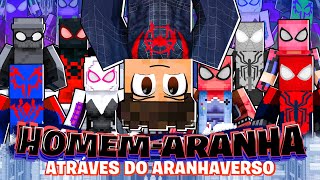 HomemAranha Através do Aranhaverso  O FILME  Minecraft [upl. by Fisoi]