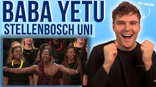 Baba Yetu Stellenbosch University Choir  Professional Singer REACTS [upl. by Eide]