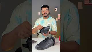 Nike Ebernon low black shoes review unboxing and complete information shortvideo [upl. by Damita]