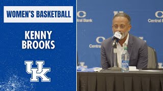 Kenny Brooks announced as Kentucky womens basketball coach [upl. by Ahsasal]