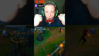 Cocky Streamer Outplayed leagueoflegends leagueoflegendsshorts leaguefunny lolclips leaguememes [upl. by Heim]