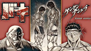 BAKI X KENGAN crossover COMPLETO⛩️ Doppo Orochi VS Pa Paing  SPOILERS [upl. by Ominorej]