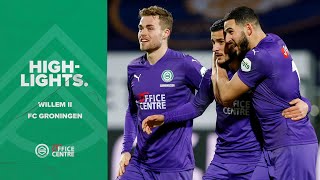 Highlights Willem II  FC Groningen [upl. by Hortensia]