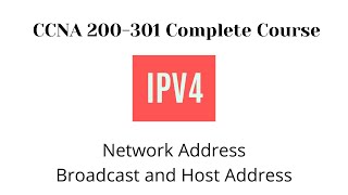 IPv4 Network Broadcast and Host Address with Example [upl. by Adelric]