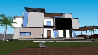 Proposed Luxury Villa2 at Nandigama elevation luxuryvillas architecture vijayawada [upl. by Ludlew]