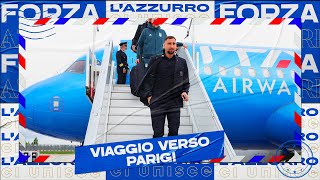 Il viaggio degli Azzurri verso Parigi  Verso FranciaItalia [upl. by Pierette]