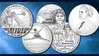 American Women Quarters  2023 Designs Released  A First Look [upl. by Caitlin]